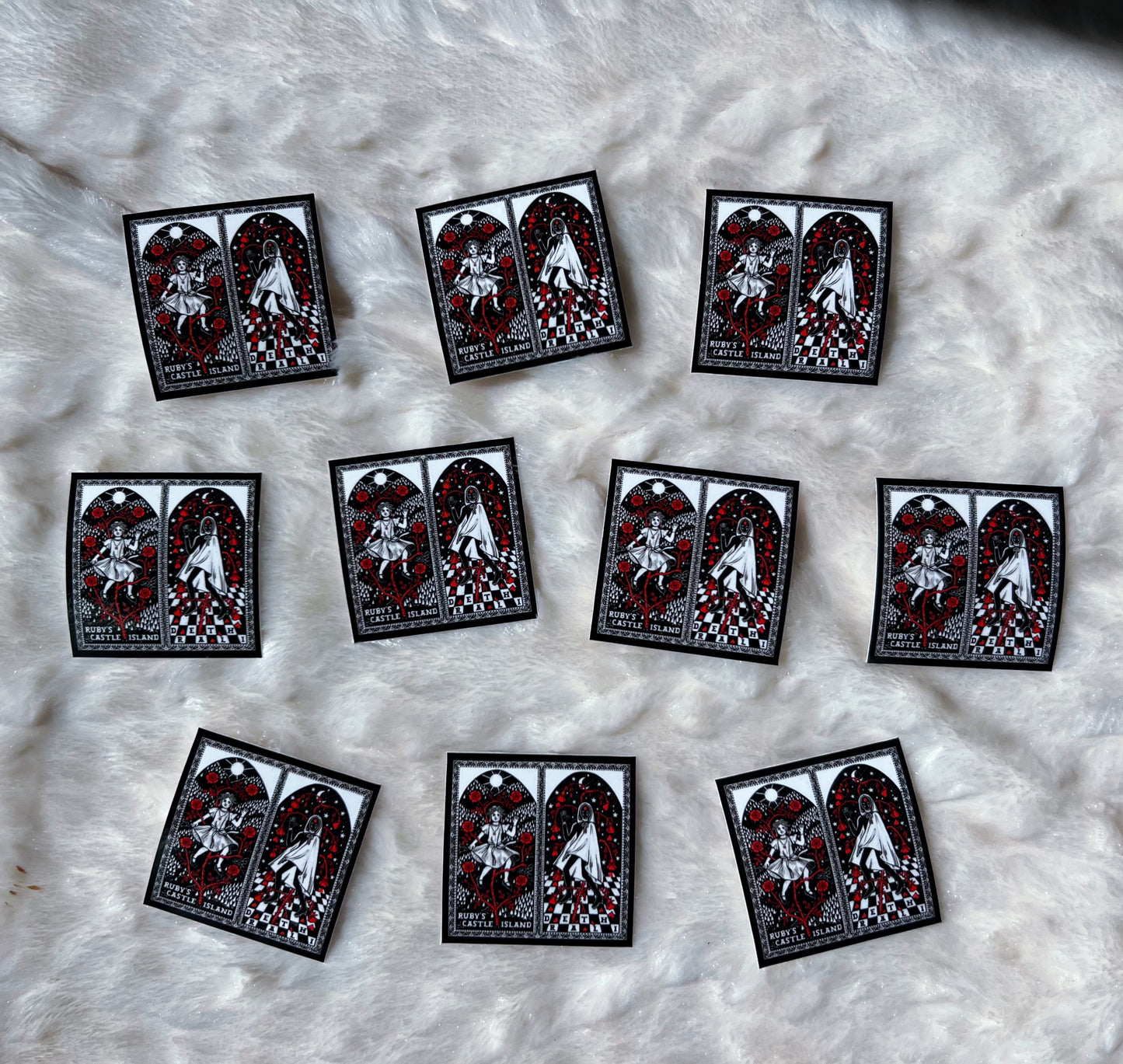 2.5” ‘Ruby’s Castle Island’ Sticker