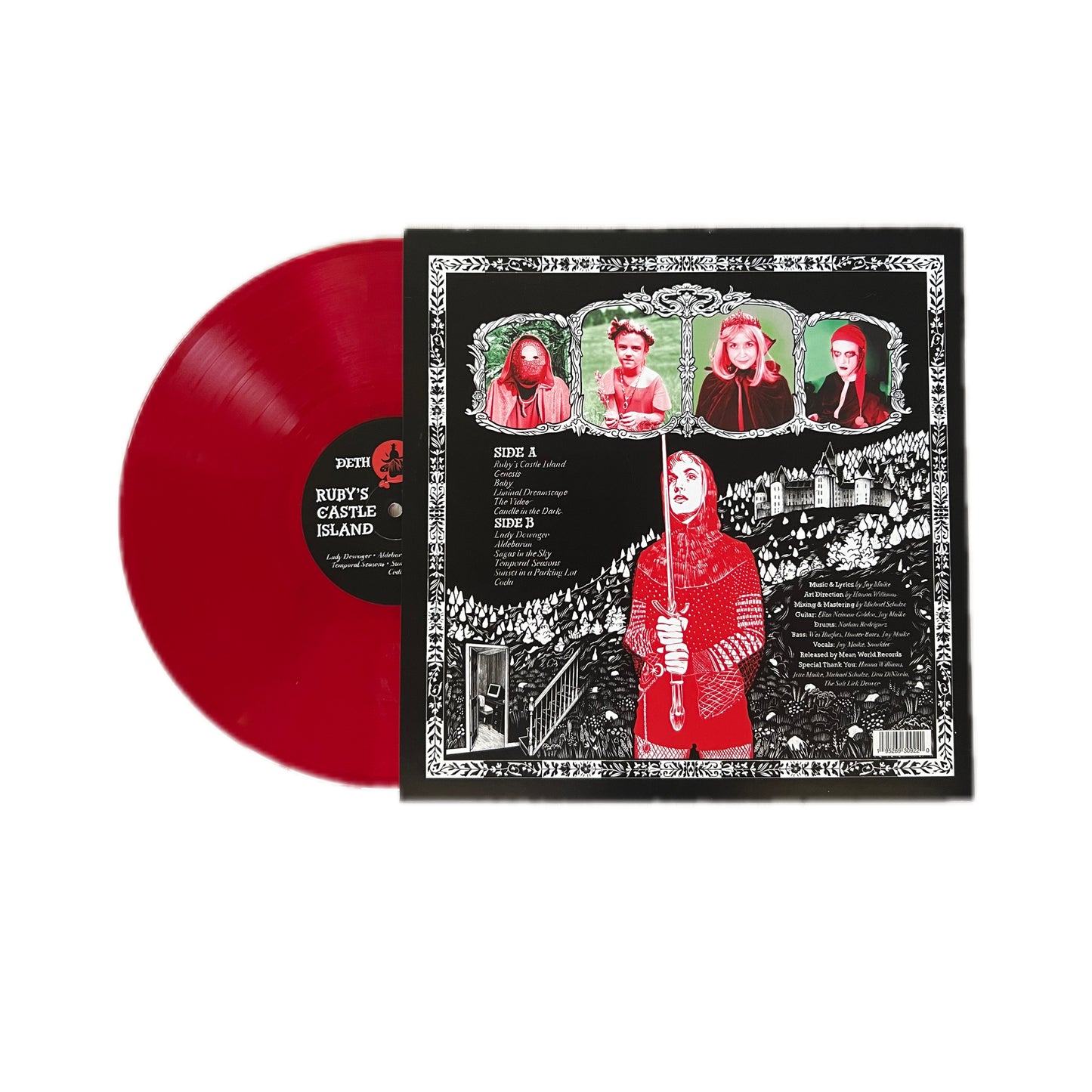 Ruby's Castle Island 12" Vinyl - Red Variant - 1st Edition