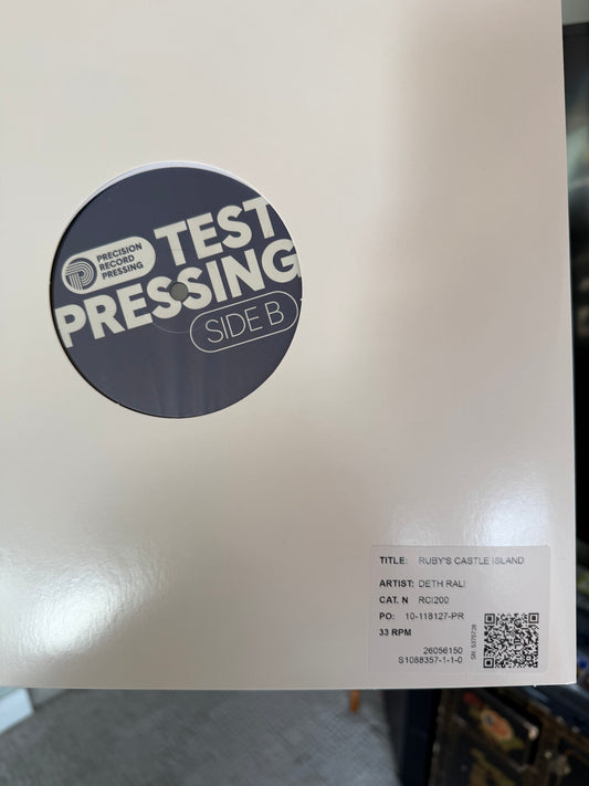 Ruby's Castle Island Test Pressing (Autographed)
