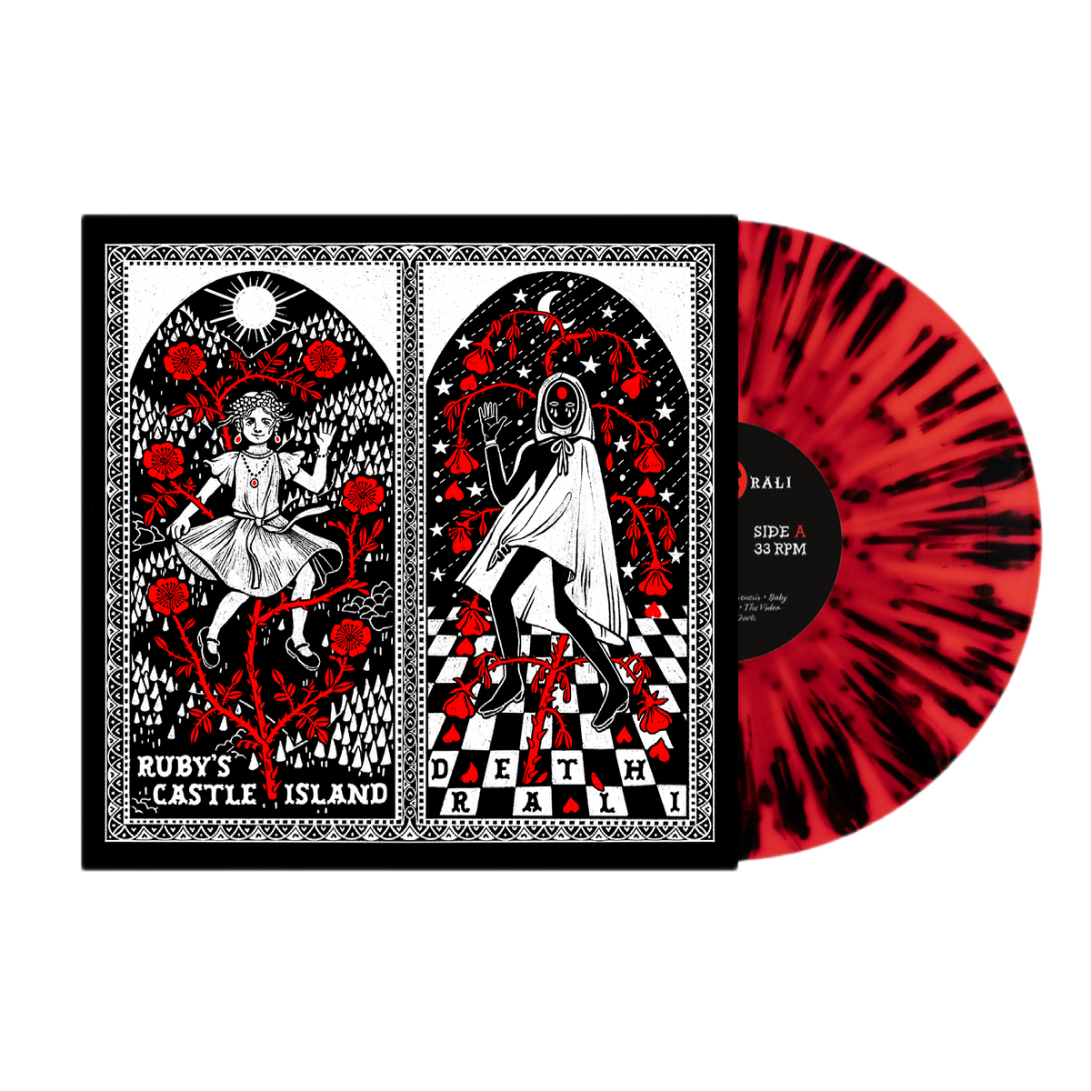 *Ruby's Castle Island 12" Vinyl - Red Splatter (2nd Ed.)